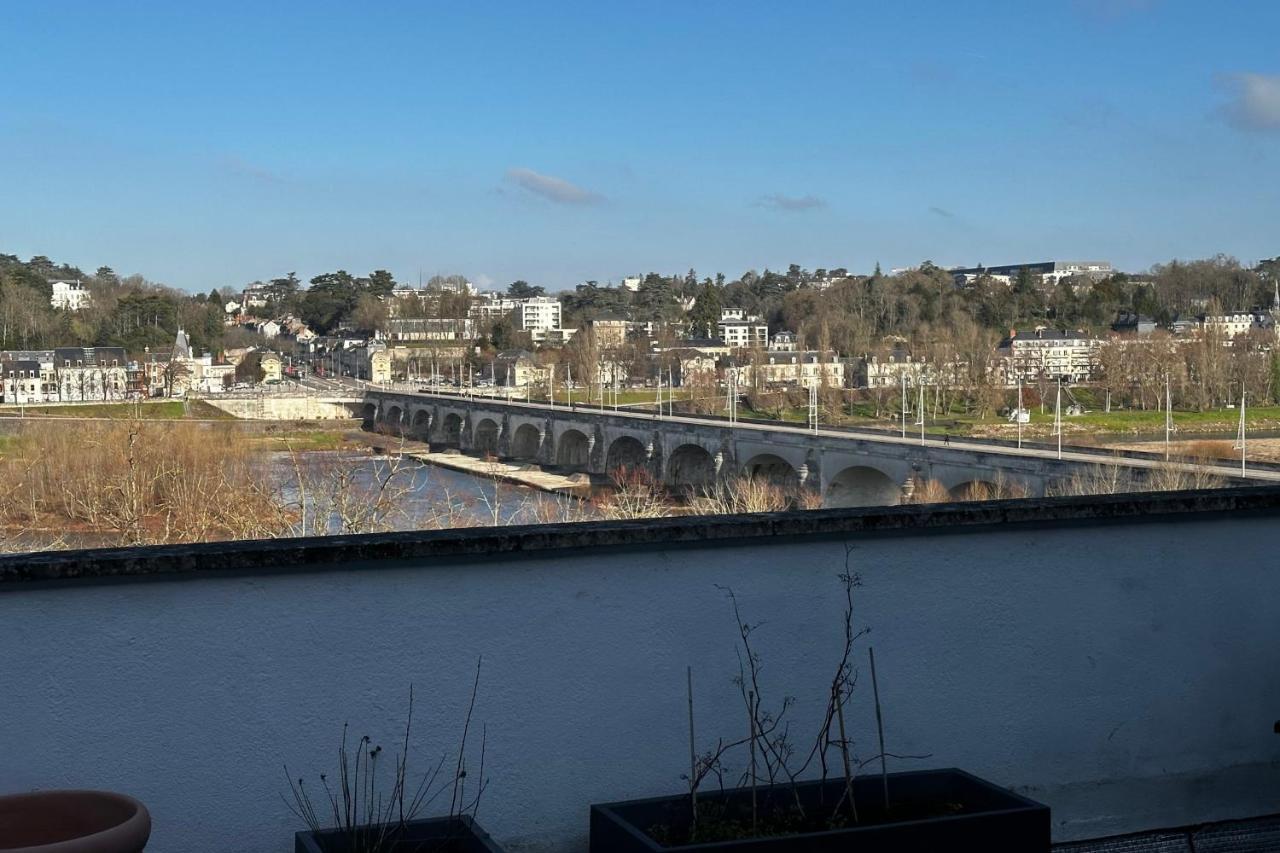 Beautiful Apartment With Terrace - Loire View Tours Exteriör bild