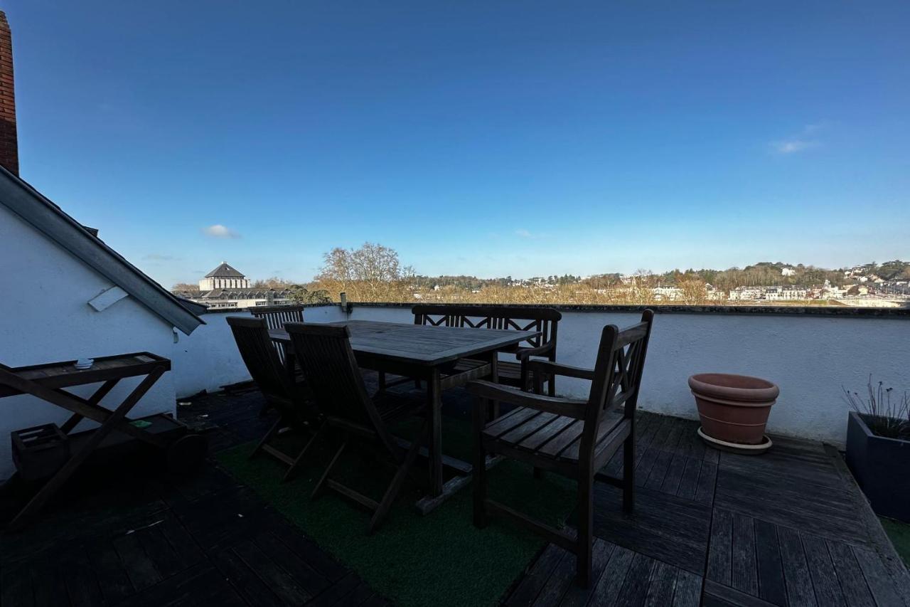 Beautiful Apartment With Terrace - Loire View Tours Exteriör bild
